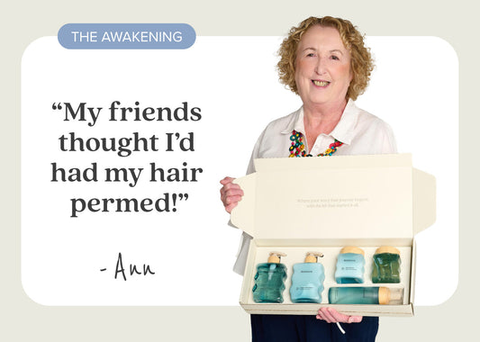 “My friends thought I’d had my hair permed”