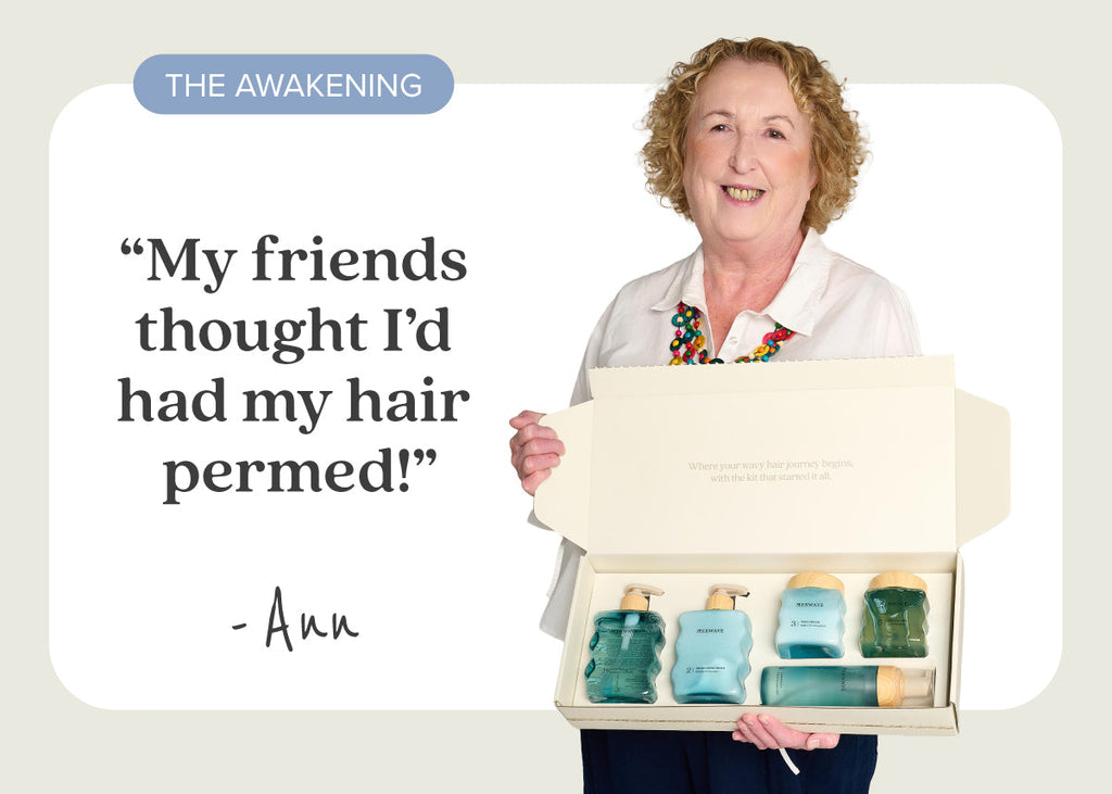 “My friends thought I’d had my hair permed”