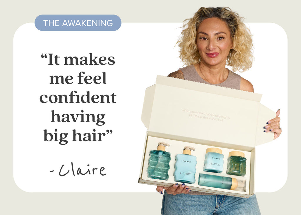 “It makes me feel confident having big hair”