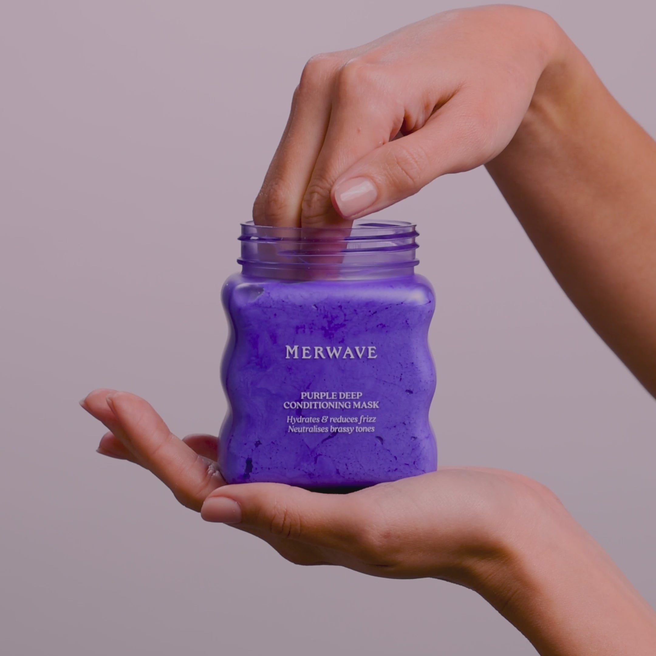 Load video: Merwave| How to use Wave Cream