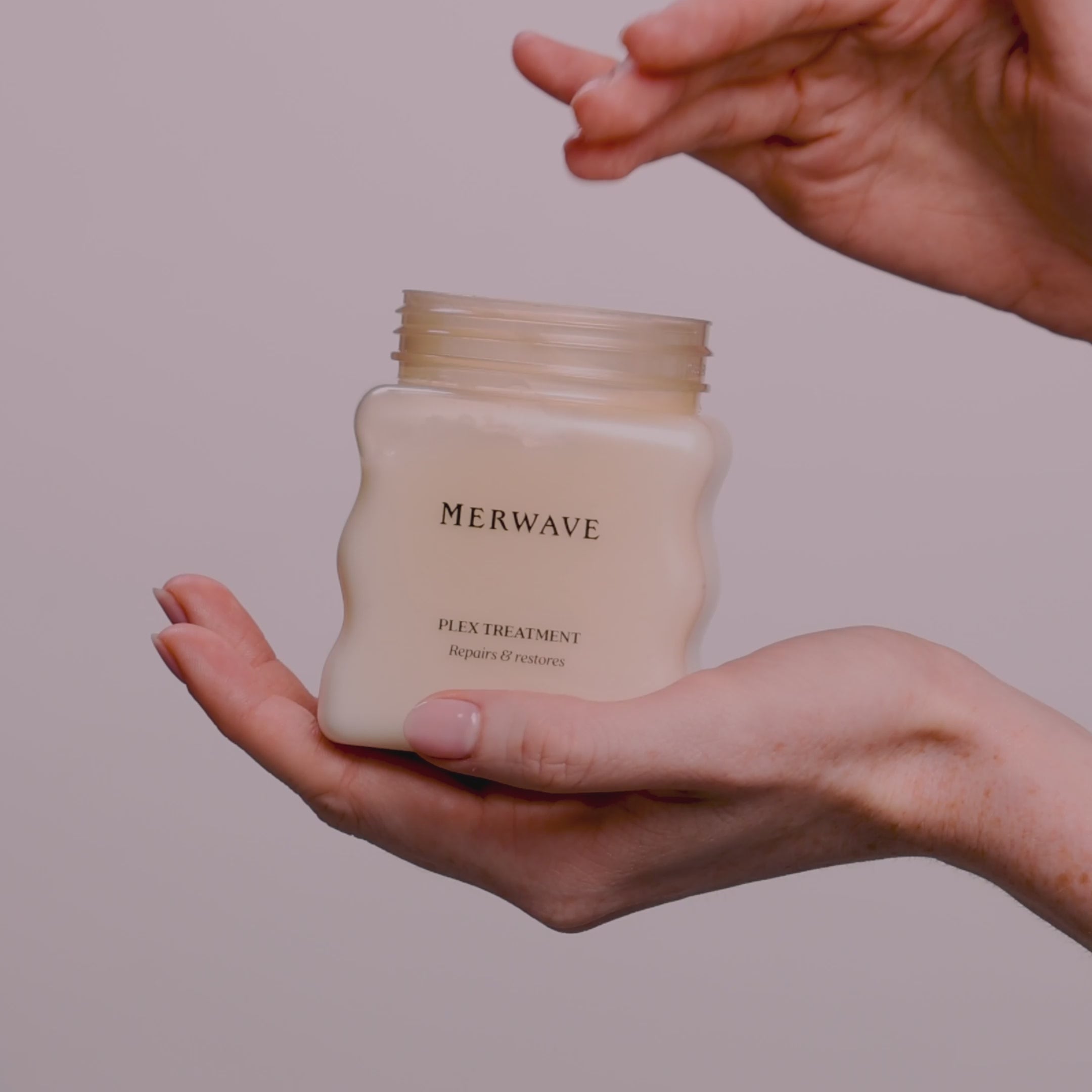 Load video: Merwave| How to use Wave Cream