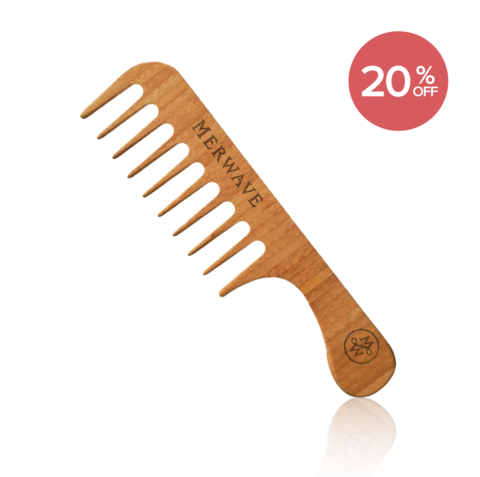 Bamboo Wide Tooth Detangling Comb
