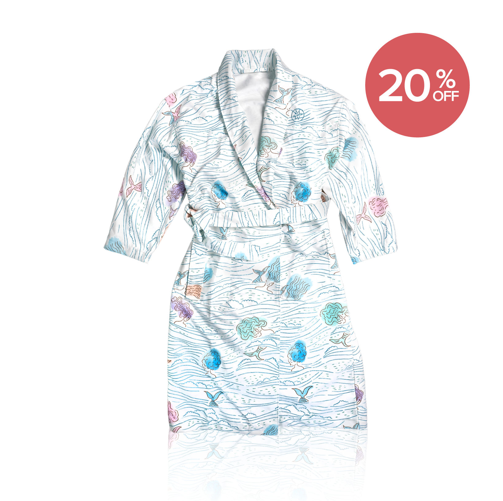 Microfibre Robe Mermaid